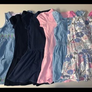Bundle: 6 Dresses For Girls Size 5-6